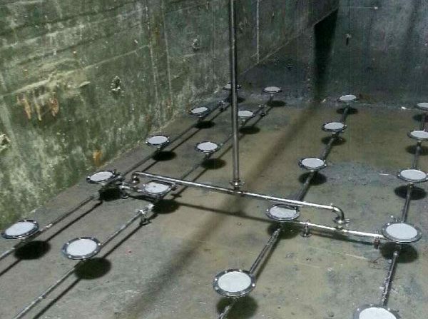 曝氣頭現場